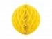 SFERA IN CARTA A NIDO D'APE GIALLO 30CM