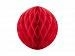 SFERA IN CARTA A NIDO D'APE ROSSO 30CM