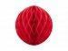 SFERA IN CARTA A NIDO D'APE ROSSO 30CM