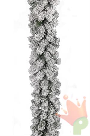 GHIRLANDA NATALIZIA INNEVATA 25X2,70 MT