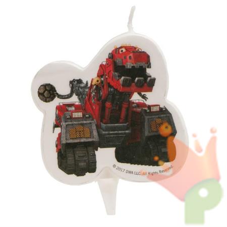 CANDELINA DINOTRUX 2D 8CM