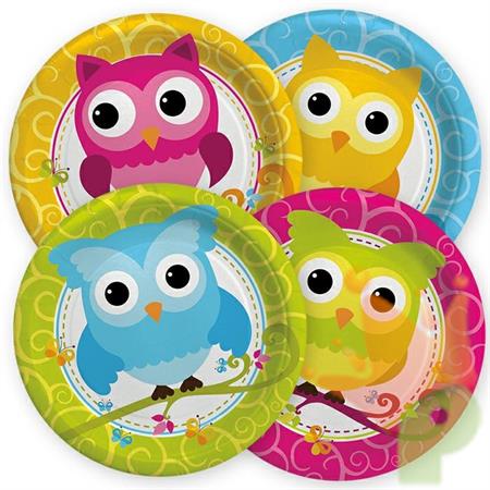 PIATTI 18CM MIX GUFETTI 8PZ