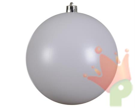 PALLINA DI NATALE BIANCA 20 CM