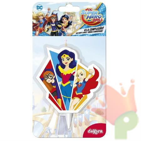 CANDELINA SUPER HERO GIRL 8CM