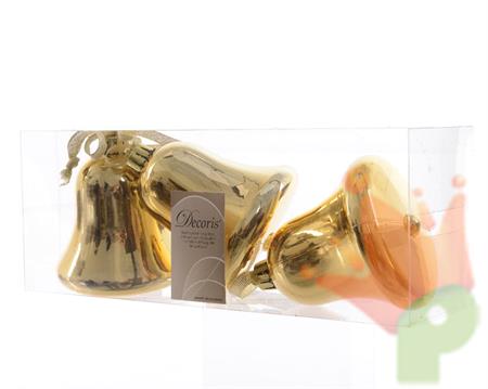 DECORAZIONE CAMPANE ORO 8x7x7cm