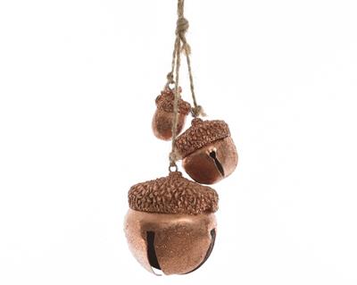 PENDENTE GHIANDE SONAGLIO COL RAME  5x5x10cm
