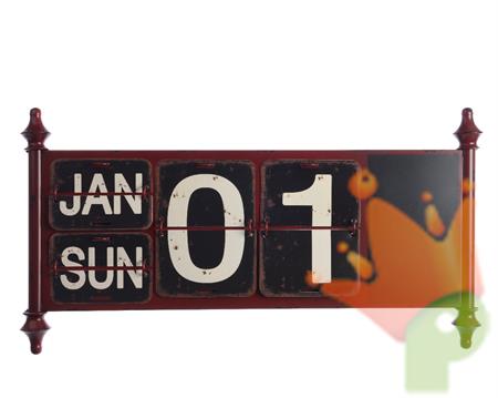 CALENDARIO CON LAVAGNA  4x56x29.5cm