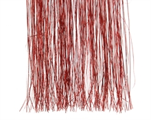 GHIRLANDA 100x25cm ROSSA METAL