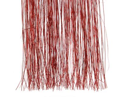 GHIRLANDA 100x25cm ROSSA METAL