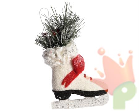 DECORAZIONE PENDENTE PATTINI 6x10x15cm