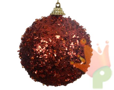 PALLINA DI NATALE ROSSA 8 CM