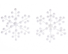 FIOCCO DI NEVE RIGIDO  4x16x16cm 4x16x16cm