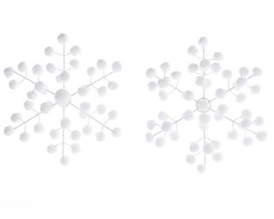 FIOCCO DI NEVE RIGIDO  4x16x16cm 4x16x16cm