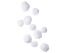 GHIRLANDA PALLE DI NEVE  8x170cm