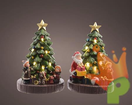 ALBERO DI NATALE ILLUMINATO