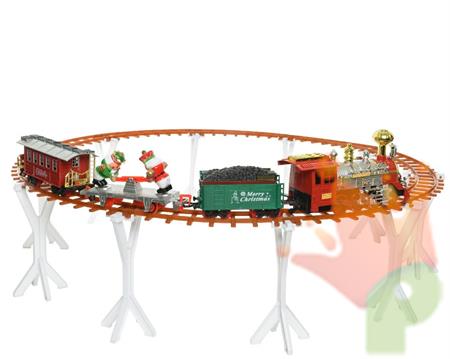 TRENINO NATALIZIO LUCI E SUONI TOT PISTA 2,83