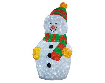 PUPAZZO DI NEVE LUMINOSO  90cm-450L