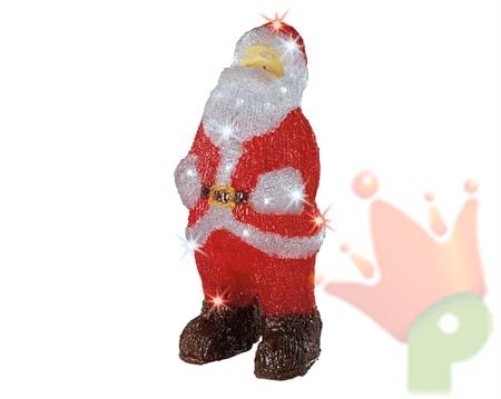 BABBO NATALE IN ACRILICO LUMINOSO 60cm-120L