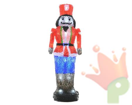 STATUA SCHIACCIANOCI 38 CM LED 10x13x38cm-30L