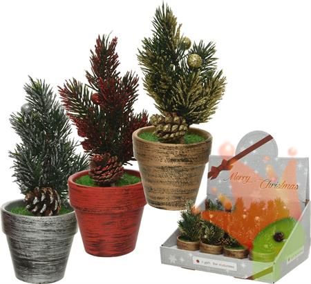 MINI ALBERO DI NATALE COLORI ASSORTITI