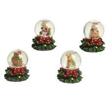 AMPOLLA CON NEVE ASS dia5.5x6.5cm