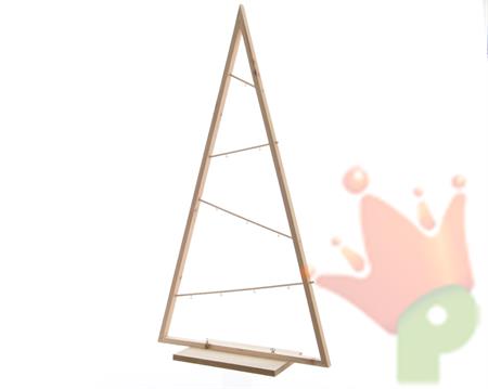 ALBERO IN LEGNO NATURALE 52x20x100cm