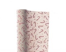 RUNNER DECORATO BASTONCINI NATALIZI 35x200cm