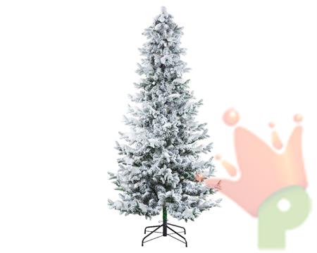 ALBERO DI NATALE INNEVATO 210 CM SNOWY WISCONSIN FIR