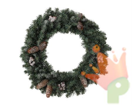 FUORI PORTA SHERWOOD PINO CON BACCHE E PIGNE