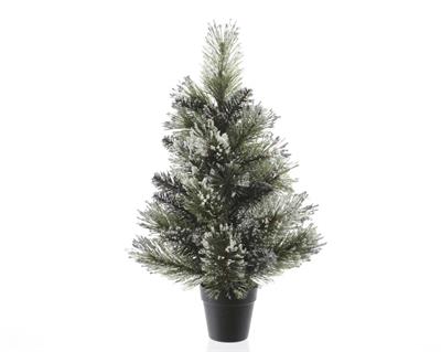 ALBERO 45 CM CON GLITTER IN VASO