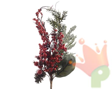 RAMETTO CON BACCHE ROSSE
