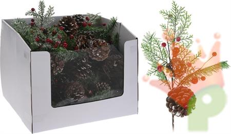 PICK DECO GLITTER 28CM