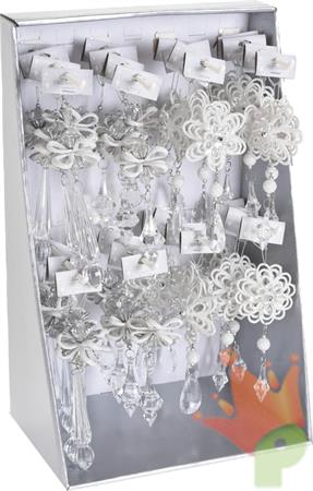 PENDENTE NATALIZIO BIANCO MODELLI ASSORTITI