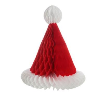 CAPPELLO NATALIZIO FESTONE CARTA