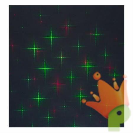PROIETTORE GARDEN LASER VERDE-ROSSO PUNTI STELLE EFFETTO MOVIM.
