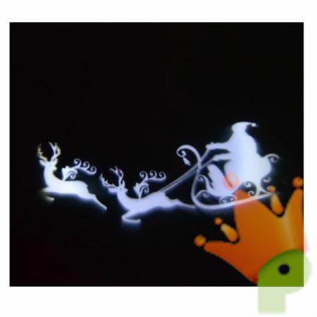 PROIETTORE GARDEN SLITTA NATALE XMAS SLEIGH 1X1W LED BIANCO