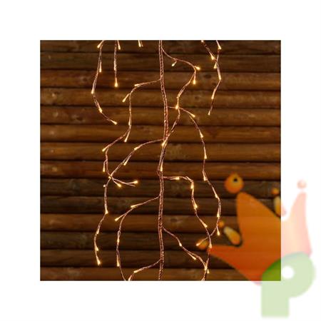 RAMO COPPER 3M 288 LED TRADITIONAL 5MM 36 RAMI LUCE FISSA
