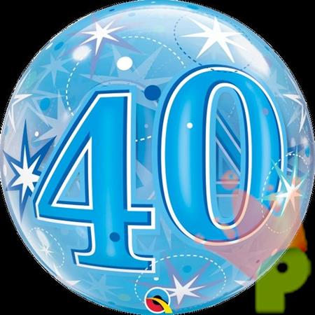 PALLONCINO BUBBLE 22INCH 40 CELESTE