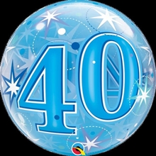 PALLONCINO BUBBLE 22INCH 40 CELESTE