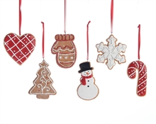 DECORAZIONE PENDENTE FIGURE NATALIZIE ASSORTITI