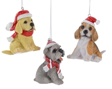 DECORAZIONE PENDENTE CANI 3.ASS