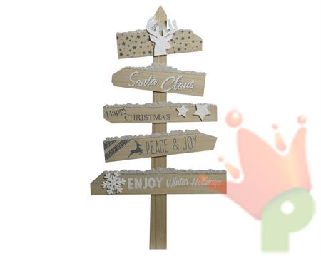 INDICAZIONI A FORMA DI ALBERO 1,5X53X95CM