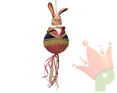 DECORAZIONE JACK IL CONIGLIO 10X32CM