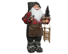 BABBO NATALE CARPENTIERE  24X14X45CM