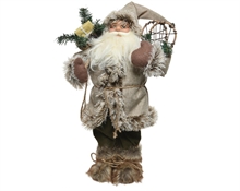 BABBO NATALE CON CIASPOLE 16X9X30CM