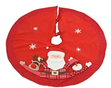 COPRIBASE PER ALBERO DI NATALE CON FIGURA NATALIZIE 90X4CM