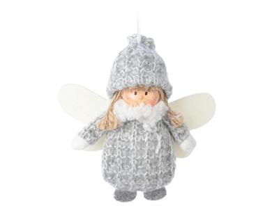 DECORAZIONE PENDENTE  BAMBINA 7X8X16CM