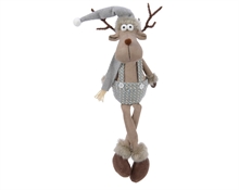 RENNA SEDUTA CON SCIARPA E CAPPELLO 11X26X66