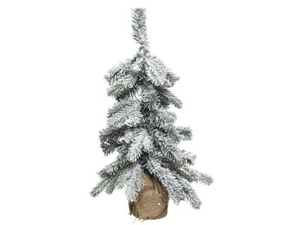 MINI ALBERO DI NATALE INNEVATO 45CM