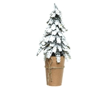 MINI ALBERO DI NATALE IN VASO DI CARTA 20X20X42 IN pe